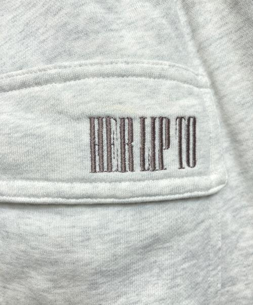 HER LIP TO（ハーリップトゥ）HER LIP TO (ハーリップトゥ) Flight Mode Cargo Pants グレー サイズ:Mの古着・服飾アイテム