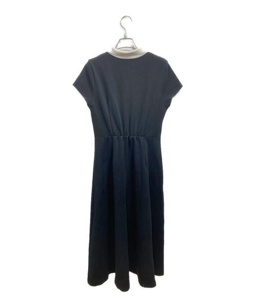 HER LIP TO（ハーリップトゥ）HER LIP TO (ハーリップトゥ) Short Sleeve Polo Dress ブラック サイズ:Mの古着・服飾アイテム