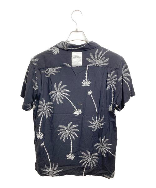 THE CRIMIE（ザ クライミー）THE CRIMIE (ザ クライミー) ’’PALM TREE’’ OPEN COLLAR ALOHA SHIRT ブラック サイズ:Mの古着・服飾アイテム