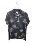 THE CRIMIE（ザ クライミー）の古着「’’PALM TREE’’ OPEN COLLAR ALOHA SHIRT」｜ブラック