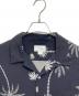 THE CRIMIE (ザ クライミー) ’’PALM TREE’’ OPEN COLLAR ALOHA SHIRT ブラック サイズ:M：6000円