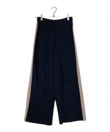 JOURNAL STANDARD（ジャーナルスタンダード）の古着「ウォッシャブルトラックパンツ　ラインパンツ」｜ブラック