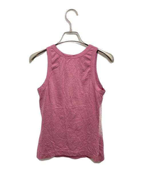 DOLCE & GABBANA（ドルチェ＆ガッバーナ）DOLCE & GABBANA (ドルチェ＆ガッバーナ) プリントタンクトップ ピンク サイズ:38の古着・服飾アイテム