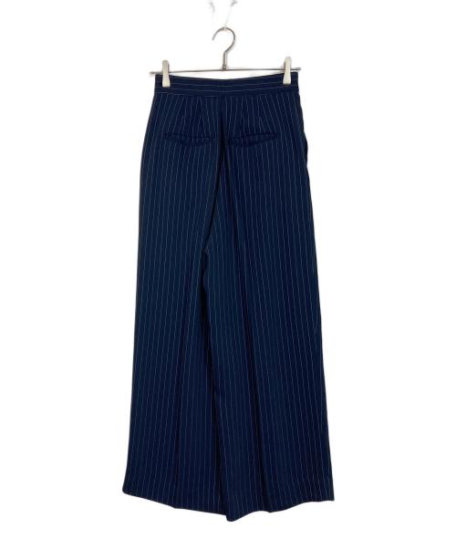 Plage（プラージュ）Plage (プラージュ) pin stripe スラックス ネイビー サイズ:38の古着・服飾アイテム