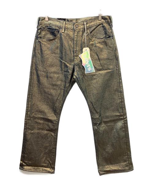LEVI'S PReMIUM（リーバイス プレミアム）LEVI'S PReMIUM (リーバイス プレミアム) 517 ブーツカット コーディングデニムパンツ ゴールド サイズ:W34L30 未使用品の古着・服飾アイテム
