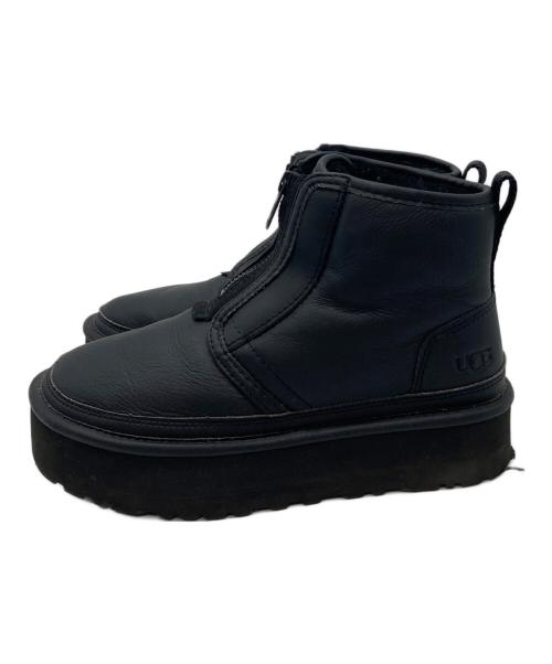 UGG（アグ）UGG (アグ) Neumel Platform Zip ブラック サイズ:US6 UK4の古着・服飾アイテム