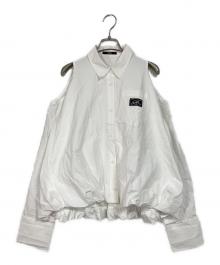 SORIN（ソリン）の古着「Cut Out Balloon Shirt」｜ホワイト