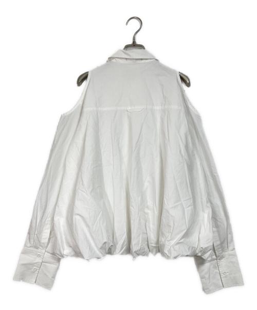 SORIN（ソリン）SORIN (ソリン) Cut Out Balloon Shirt ホワイト サイズ:3の古着・服飾アイテム