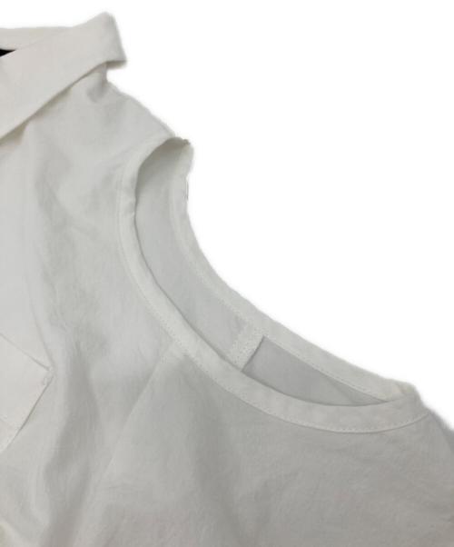SORIN（ソリン）SORIN (ソリン) Cut Out Balloon Shirt ホワイト サイズ:3の古着・服飾アイテム