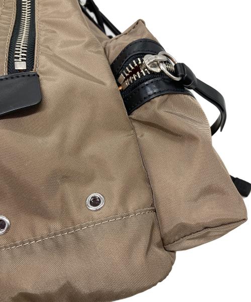 MARC JACOBS（マークジェイコブス）MARC JACOBS (マークジェイコブス) THE BACKPACK MARC JACOBS ベージュ サイズ:実寸参照の古着・服飾アイテム