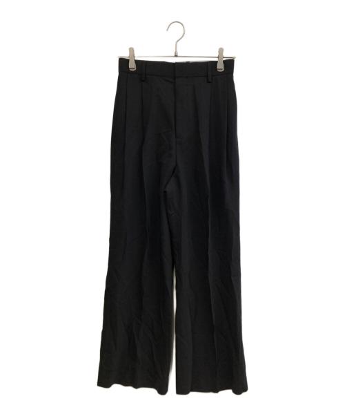 MUSE de Deuxieme Classe（ミューズ ドゥーズィエム クラス）MUSE de Deuxieme Classe (ミューズ ドゥーズィエム クラス) Peter’s suit タックパンツ ブラック サイズ:34の古着・服飾アイテム