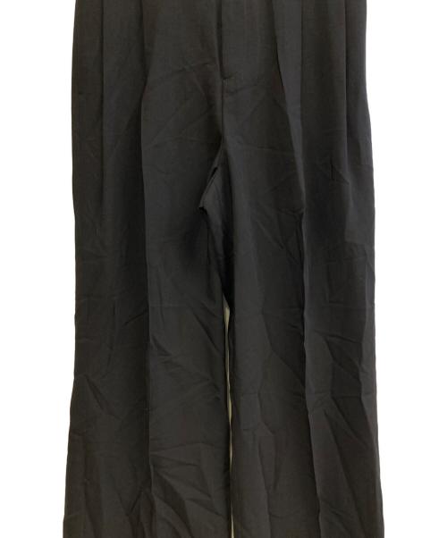 MUSE de Deuxieme Classe（ミューズ ドゥーズィエム クラス）MUSE de Deuxieme Classe (ミューズ ドゥーズィエム クラス) Peter’s suit タックパンツ ブラック サイズ:34の古着・服飾アイテム