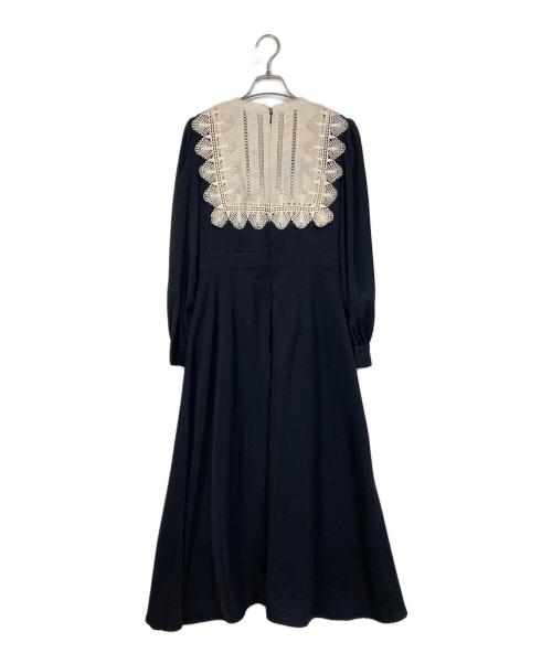 HER LIP TO（ハーリップトゥ）HER LIP TO (ハーリップトゥ) Le Grand Midi Dress/  ドレスワンピース ブラック サイズ:Mの古着・服飾アイテム