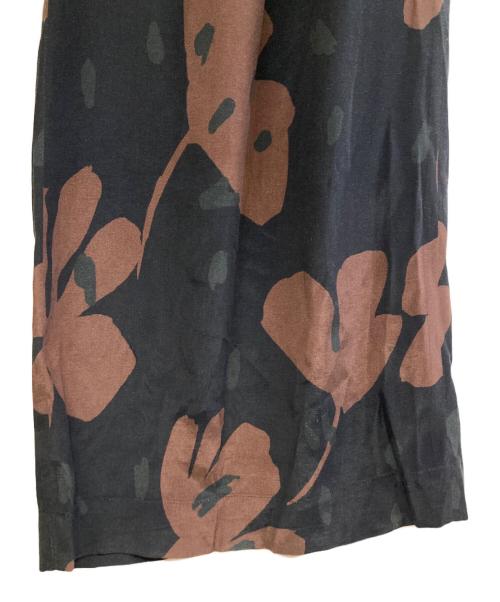 SACRA（サクラ）SACRA (サクラ) MODERN フラワーパンツ ブラック サイズ:38の古着・服飾アイテム