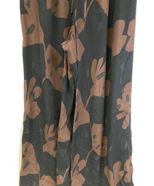 SACRA（サクラ）SACRA (サクラ) MODERN フラワーパンツ ブラック サイズ:38の古着・服飾アイテム