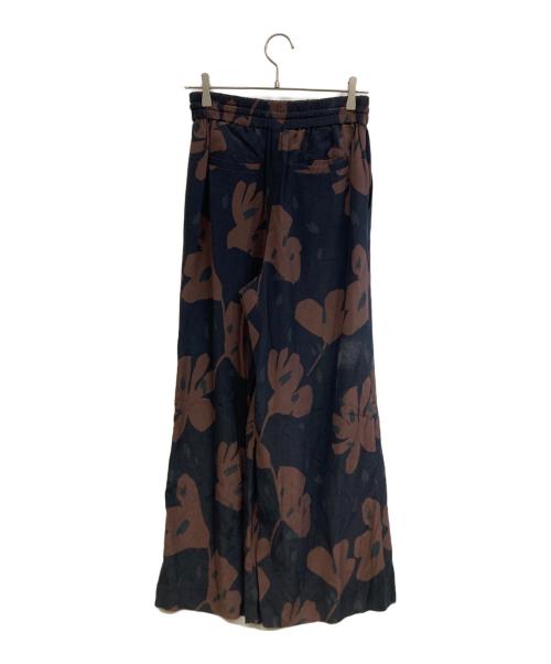 SACRA（サクラ）SACRA (サクラ) MODERN フラワーパンツ ブラック サイズ:38の古着・服飾アイテム