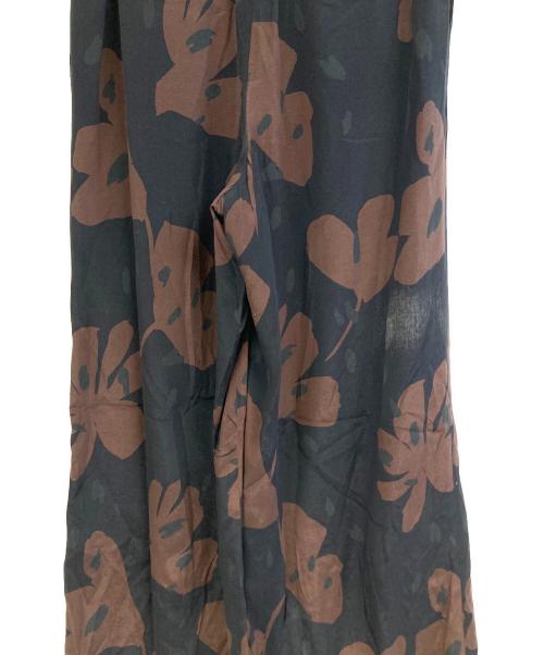 SACRA（サクラ）SACRA (サクラ) MODERN フラワーパンツ ブラック サイズ:38の古着・服飾アイテム
