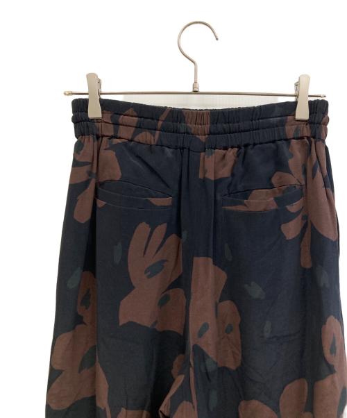 SACRA（サクラ）SACRA (サクラ) MODERN フラワーパンツ ブラック サイズ:38の古着・服飾アイテム