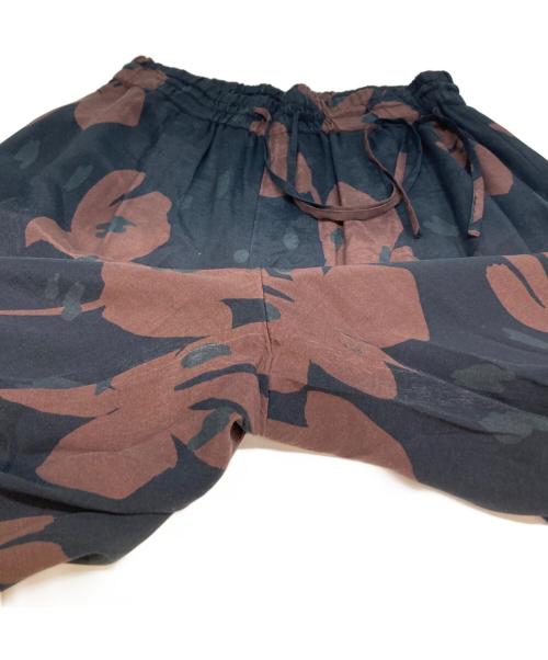 SACRA（サクラ）SACRA (サクラ) MODERN フラワーパンツ ブラック サイズ:38の古着・服飾アイテム