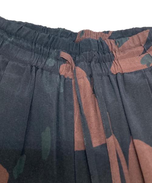 SACRA（サクラ）SACRA (サクラ) MODERN フラワーパンツ ブラック サイズ:38の古着・服飾アイテム