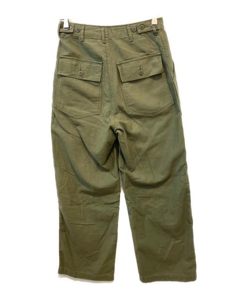 leno（リノ）LENO (リノ) BAKER PANTS カーキ サイズ:28の古着・服飾アイテム