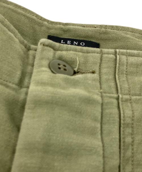 leno（リノ）LENO (リノ) BAKER PANTS カーキ サイズ:28の古着・服飾アイテム
