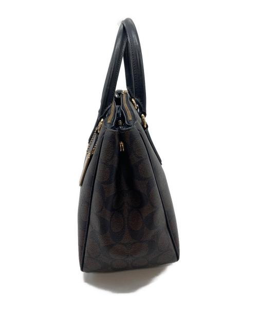COACH（コーチ）COACH (コーチ) サリー キャリーオール ブラウン サイズ:実寸参照の古着・服飾アイテム