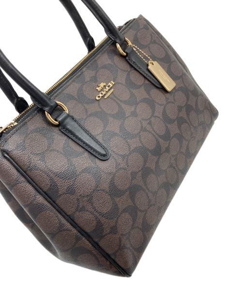 COACH（コーチ）COACH (コーチ) サリー キャリーオール ブラウン サイズ:実寸参照の古着・服飾アイテム