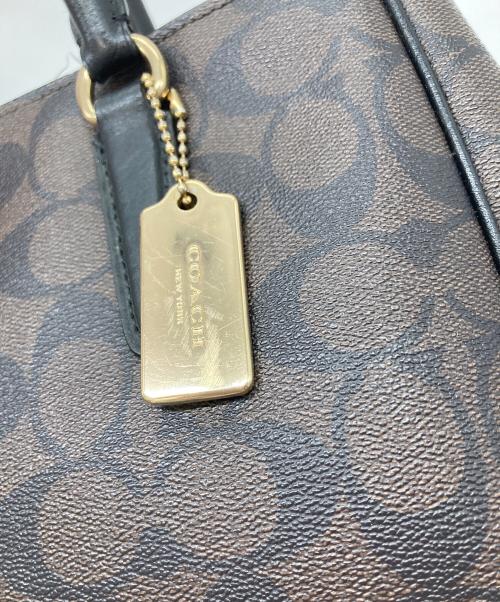 COACH（コーチ）COACH (コーチ) サリー キャリーオール ブラウン サイズ:実寸参照の古着・服飾アイテム