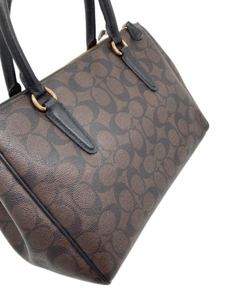 COACH（コーチ）COACH (コーチ) サリー キャリーオール ブラウン サイズ:実寸参照の古着・服飾アイテム