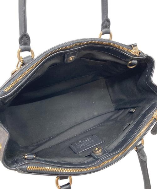 COACH（コーチ）COACH (コーチ) サリー キャリーオール ブラウン サイズ:実寸参照の古着・服飾アイテム