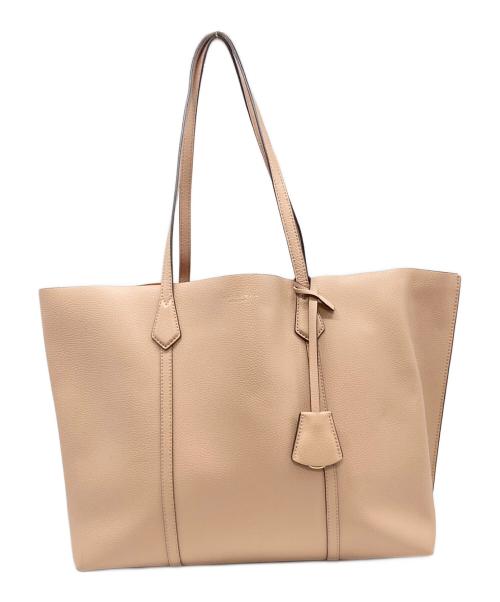 TORY BURCH（トリーバーチ）TORY BURCH (トリーバーチ) トリプルコンパートメントトートバッグ ピンク サイズ:実寸参照の古着・服飾アイテム