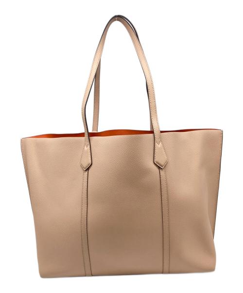 TORY BURCH（トリーバーチ）TORY BURCH (トリーバーチ) トリプルコンパートメントトートバッグ ピンク サイズ:実寸参照の古着・服飾アイテム