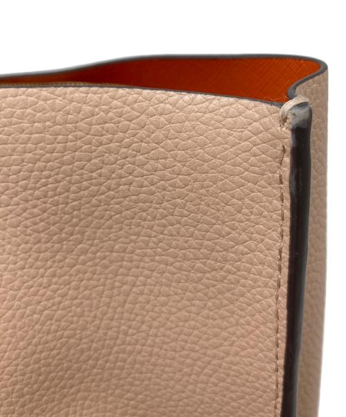 TORY BURCH（トリーバーチ）TORY BURCH (トリーバーチ) トリプルコンパートメントトートバッグ ピンク サイズ:実寸参照の古着・服飾アイテム