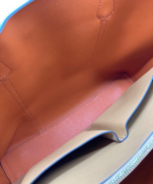 TORY BURCH（トリーバーチ）TORY BURCH (トリーバーチ) トリプルコンパートメントトートバッグ ピンク サイズ:実寸参照の古着・服飾アイテム