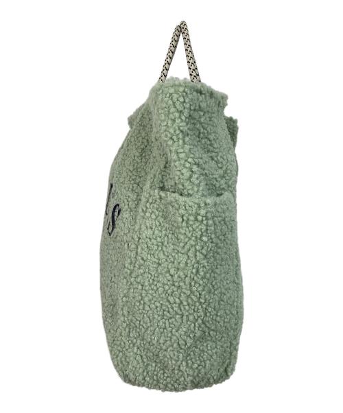 NOMADIS（ノマディス）NOMADIS (ノマディス) SAC BOA ボアトートバッグ グリーン サイズ:実寸参照の古着・服飾アイテム