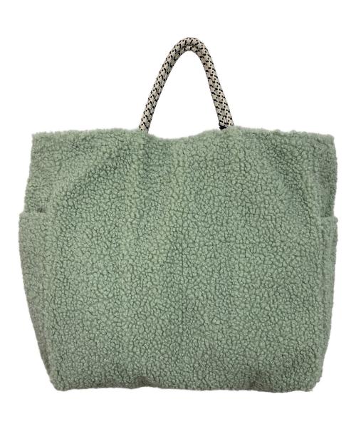 NOMADIS（ノマディス）NOMADIS (ノマディス) SAC BOA ボアトートバッグ グリーン サイズ:実寸参照の古着・服飾アイテム