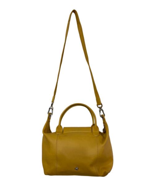LONGCHAMP（ロンシャン）LONGCHAMP (ロンシャン) 2WAYバッグ イエローの古着・服飾アイテム