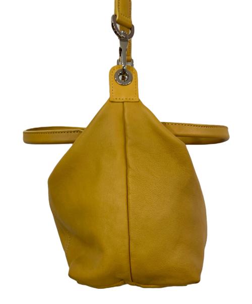 LONGCHAMP（ロンシャン）LONGCHAMP (ロンシャン) 2WAYバッグ イエローの古着・服飾アイテム