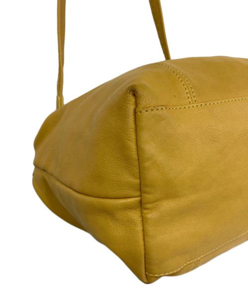LONGCHAMP（ロンシャン）LONGCHAMP (ロンシャン) 2WAYバッグ イエローの古着・服飾アイテム