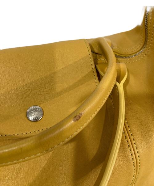 LONGCHAMP（ロンシャン）LONGCHAMP (ロンシャン) 2WAYバッグ イエローの古着・服飾アイテム