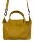 LONGCHAMP (ロンシャン) 2WAYバッグ イエロー：8000円