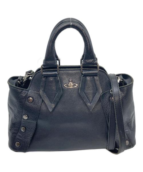 Vivienne Westwood（ヴィヴィアンウエストウッド）Vivienne Westwood (ヴィヴィアンウエストウッド) ヌーロック2WAYバッグ ブラック サイズ:実寸参照の古着・服飾アイテム