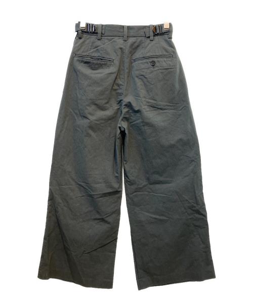 ANTHEMA（アンセムエー）ANTHEMA (アンセムエー) ADJUSTED MINIMAL COMBAT PANTS グレーの古着・服飾アイテム