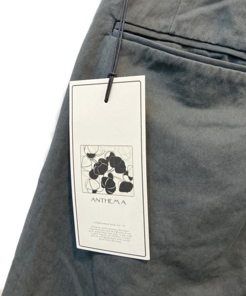 ANTHEMA（アンセムエー）ANTHEMA (アンセムエー) ADJUSTED MINIMAL COMBAT PANTS グレーの古着・服飾アイテム