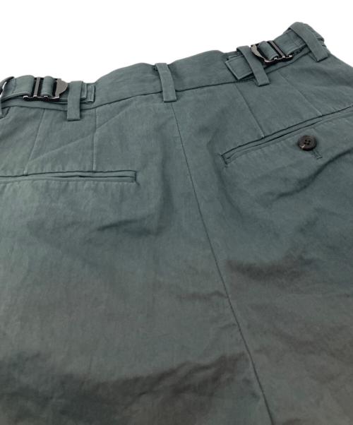 ANTHEMA（アンセムエー）ANTHEMA (アンセムエー) ADJUSTED MINIMAL COMBAT PANTS グレーの古着・服飾アイテム