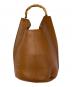 ORSETTO（オルセット）の古着「BAMBOO HAND BAG」｜ブラウン