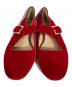 FABIO RUSCONI (ファビオルスコーニ) FLAT SHOES レッド サイズ:38：5000円