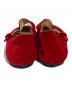 中古・古着 FABIO RUSCONI (ファビオルスコーニ) FLAT SHOES レッド サイズ:38：5000円