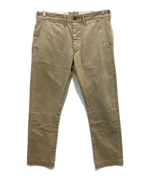 RRL（ダブルアールエル）RRL (ダブルアールエル) オフィサーズ チノ ベージュ サイズ:29の古着・服飾アイテム